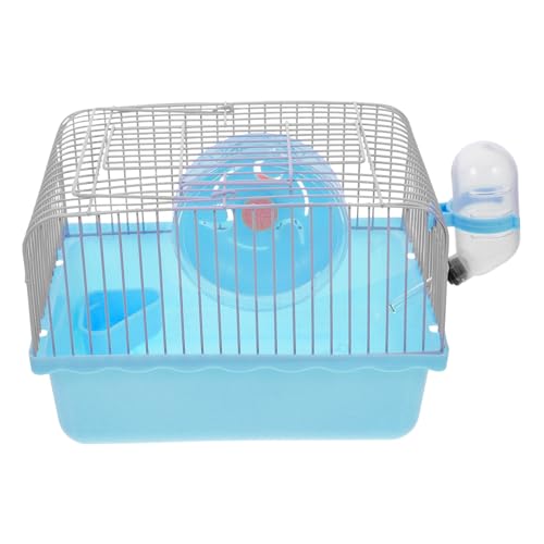 BELLIFFY Tragbarer Hamsterkäfig Mit Wasserflaschenhalter Und Transportbox Für Kleintiere Reisen Und Unterwegs von BELLIFFY