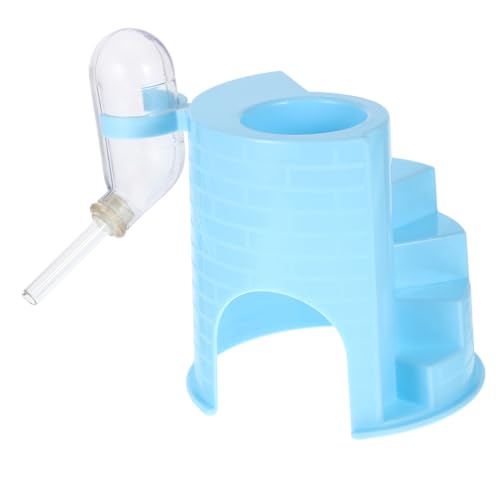BELLIFFY Indoor Hamster Spielzeug Chinchilla Käfig Zubehör Meerschweinchen Versteck Wasser Dispenser Dekorative Nest Rj509 von BELLIFFY