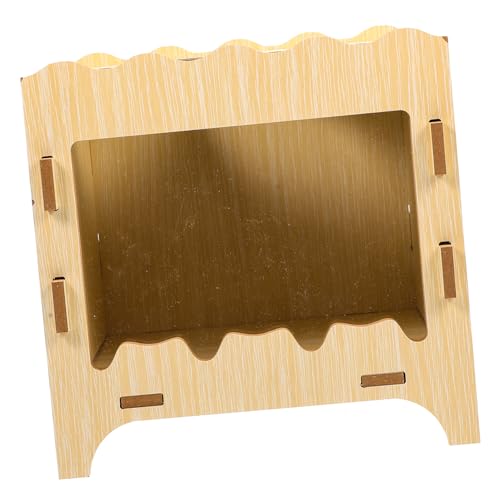 BELLIFFY Spielzeug Für Hamster Holzbox Mit Mehrfachlöchern Einfaches Design Haustier-grabspielzeug Leicht Tragbar Praktisches Für He BELLIFFY Spielzeug Für Hamster Holzbox Mit Mehrfachlöchern Einfaches Design Haustier-grabspielzeug Leicht Tragbar Praktisches Für He von BELLIFFY