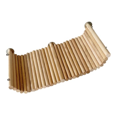 BELLIFFY Hamsterzubehör Holz Hamsterplattform Holz Hamsterplattform Hamsterbrett Spielzeug Meerschweinchenkäfigzubehör Hamsterbrett Holz Hamsterbrett Meerschweinchenkäfigbrett von BELLIFFY