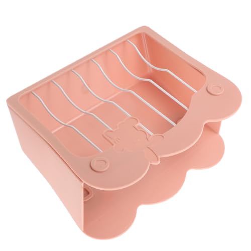 BELLIFFY Großer Heu Futterspender Für Kaninchen Und Meerschweinchen Mehrzweck Heu Rack Mit Abfallminimierung Installieren Zartem Pfirsichpink Für Käfige Und Langsames Fressen BELLIFFY Großer Heu Futterspender Für Kaninchen Und Meerschweinchen Mehrzweck Heu Rack Mit Abfallminimierung Installieren Zartem Pfirsichpink Für Käfige Und Langsames Fressen von BELLIFFY