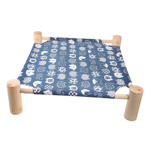 BELLIFFY Haustier Feldbett katzenbett mit holzbeinen Hundebett haustierbett Katzenbetten Katzenhängematte für drinnen Verschleißfestes Katzenbett hohe Füße Hauskatze Zwinger BELLIFFY Haustier Feldbett katzenbett mit holzbeinen Hundebett haustierbett Katzenbetten Katzenhängematte für drinnen Verschleißfestes Katzenbett hohe Füße Hauskatze Zwinger von BELLIFFY