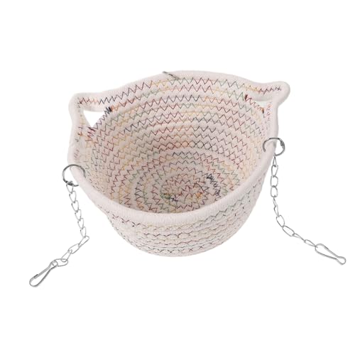 BELLIFFY Hängematte Für Kleintiere Baumwoll-Spielzeug Für Hamster Warmes Versteck Für Meerschweinchen Hängendes Bett Für Kleine Tiere Robustes Zubehör Für Käfig BELLIFFY Hängematte Für Kleintiere Baumwoll-Spielzeug Für Hamster Warmes Versteck Für Meerschweinchen Hängendes Bett Für Kleine Tiere Robustes Zubehör Für Käfig von BELLIFFY