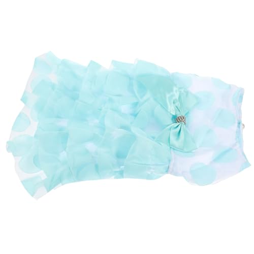 BELLIFFY Hunde-Tutu-Kleid Mit Mehreren Und Spitze Hundefutter Mit Schleife Passend Outdoor-aktivitäten von BELLIFFY