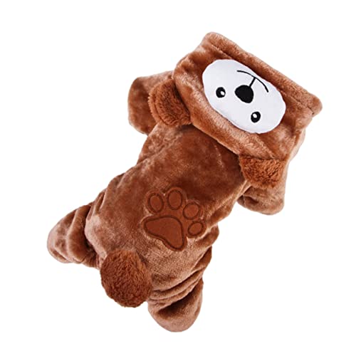 BELLIFFY Winter Pet Warm Coat Kreatives Fleece-kostüm Für Hunde Gemütliche Kleidung Für Besondere Anlässe Einfach Anzuziehen Stilvolles Bären-Design Für Outdoor-aktivitäten BELLIFFY Winter Pet Warm Coat Kreatives Fleece-kostüm Für Hunde Gemütliche Kleidung Für Besondere Anlässe Einfach Anzuziehen Stilvolles Bären-Design Für Outdoor-aktivitäten von BELLIFFY