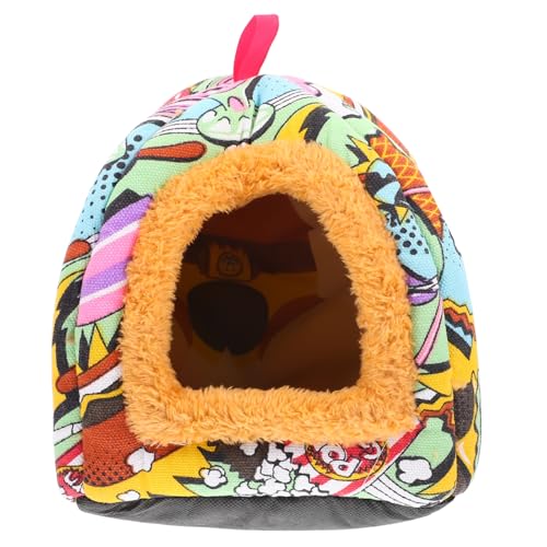 BELLIFFY Schlafhaus Für Kleintiere Plüsch-winterhaus Für Hamster Und Meerschweinchen Versteck Für Ratten Und Frettchen Bequemes Nest Für Kleine Haustiere BELLIFFY Schlafhaus Für Kleintiere Plüsch-winterhaus Für Hamster Und Meerschweinchen Versteck Für Ratten Und Frettchen Bequemes Nest Für Kleine Haustiere von BELLIFFY