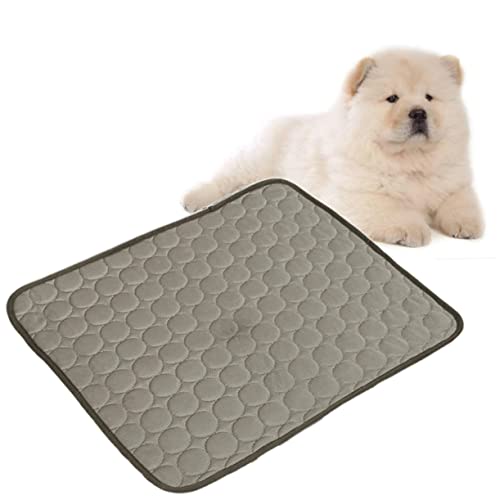 BELLIFFY Kühlendes Hundebett Haustier-eiskissen Haustier-zwinger Selbstkühlende Decke Ruhebereich Für Haustiere Katzen-kühlkissen Größe 3 Kaffee BELLIFFY Kühlendes Hundebett Haustier-eiskissen Haustier-zwinger Selbstkühlende Decke Ruhebereich Für Haustiere Katzen-kühlkissen Größe 3 Kaffee von BELLIFFY