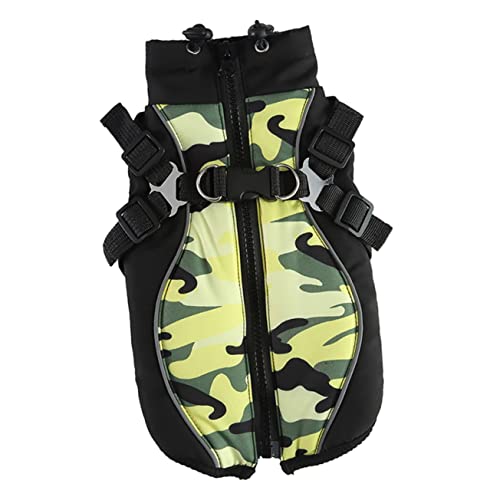 BELLIFFY Hundekleidung Warmem Polyester Für Kleine Hunde Tragbares Kostüm Mit Brustgurt Für Drinnen Und Draußen Und Hautfreundlich Für Besondere Anlässe Und von BELLIFFY