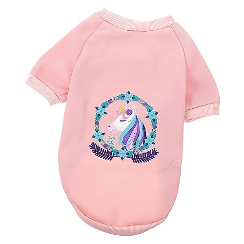 BELLIFFY Hundepullover Für Kleine Hunde Bequeme Und Warme Haustierbekleidung Für Winter Stylische Hundemode Mit Einhornmotiv Für Und Besondere Anlässe von BELLIFFY