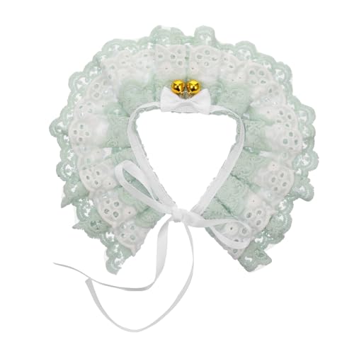 BELLIFFY Modisches Katzenhalsband Mit Spitzen-haustierschal Für Den Katzenhals Einzigartiges Accessoire Zum Verkleiden Von Haustieren von BELLIFFY