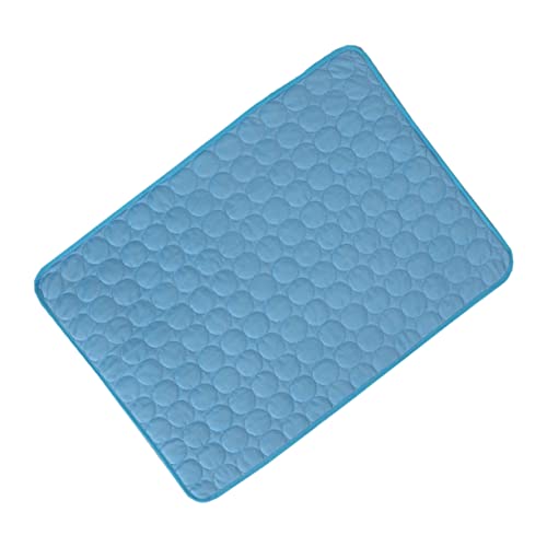 BELLIFFY Kühlmatte für Haustiere Hundebett Haustiermatte Sommermatte für Haustiere Sommermatte für Hunde Sommerkühlmatte Sommerkühlmatte für Haustiere kühl und bequem Größe L Blau Haustierbedarf BELLIFFY Kühlmatte für Haustiere Hundebett Haustiermatte Sommermatte für Haustiere Sommermatte für Hunde Sommerkühlmatte Sommerkühlmatte für Haustiere kühl und bequem Größe L Blau Haustierbedarf von BELLIFFY