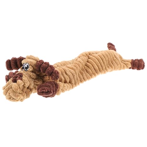 BELLIFFY Süßes Interaktives Hundespielzeug Aus Plüsch Quietschendes Tierförmiges Kauspielzeug Für Zahnen Zahnpflege Von Hunden Für Kleine Und Mittelgroße Hunde Fördert Spielspaß BELLIFFY Süßes Interaktives Hundespielzeug Aus Plüsch Quietschendes Tierförmiges Kauspielzeug Für Zahnen Zahnpflege Von Hunden Für Kleine Und Mittelgroße Hunde Fördert Spielspaß von BELLIFFY