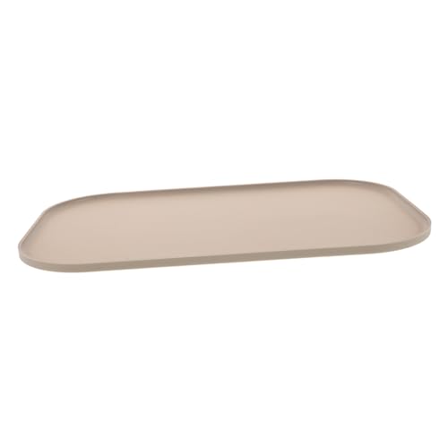 BELLIFFY Silikon Futtermatte Für Haustiere Mit Erhöhten Rändern Wiederverwendbare Matte Für Hunde Und Katzen Zum Füttern Und Trinken von BELLIFFY