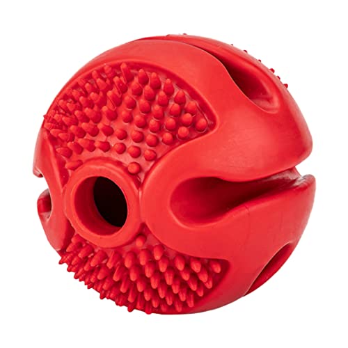 BELLIFFY Haustier Undichter Ball Spielzeug Für Haustiere Hund Kaut Interaktives Ballspielzeug Für Hunde Backenzahnspielzeug Für Hunde Eisenbahnspielzeug Futterautomat Für Welpen Rot Gummi BELLIFFY Haustier Undichter Ball Spielzeug Für Haustiere Hund Kaut Interaktives Ballspielzeug Für Hunde Backenzahnspielzeug Für Hunde Eisenbahnspielzeug Futterautomat Für Welpen Rot Gummi von BELLIFFY