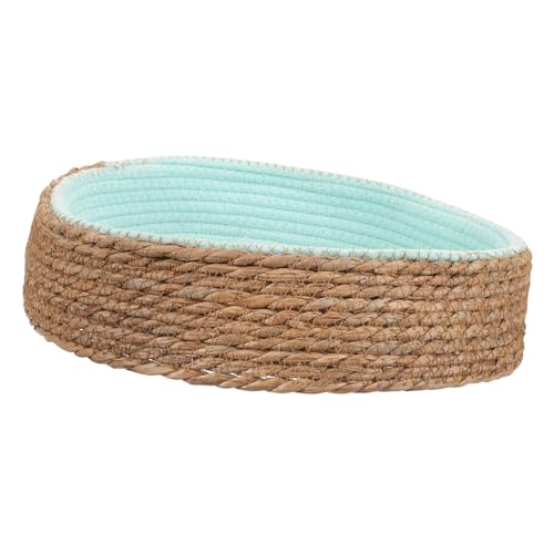 BELLIFFY Katzenschlafnest Haustier-korbbett Gewebt Warm Hundekörbe Mittelgroß Robust Runde Form Für Haustiere BELLIFFY Katzenschlafnest Haustier-korbbett Gewebt Warm Hundekörbe Mittelgroß Robust Runde Form Für Haustiere von BELLIFFY