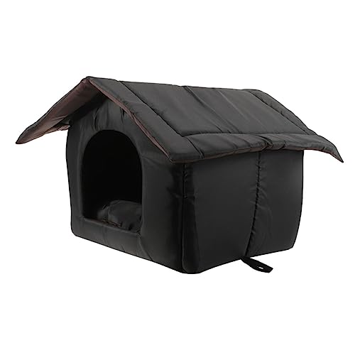BELLIFFY Haustierbett haustierzelt pet Teepee Outdoor-Katzenhaus wetterfest gemütliche Höhle Katzenhäuser für Freigängerkatzen Schlafplatz für Haustiere Kätzchen Katzennest BELLIFFY Haustierbett haustierzelt pet Teepee Outdoor-Katzenhaus wetterfest gemütliche Höhle Katzenhäuser für Freigängerkatzen Schlafplatz für Haustiere Kätzchen Katzennest von BELLIFFY