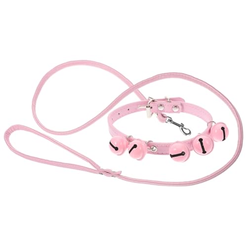 BELLIFFY Pet Cat Dog Collar Leash with Bell Pulling Rope Strap Für Täglichen Gebrauch Für Hunde Und Katzen Beim Spazierengehen Freien von BELLIFFY