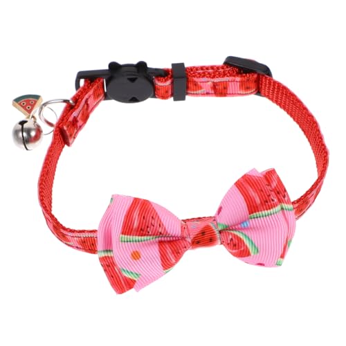 BELLIFFY Verstellbares Katzenhalsband Mit Glöckchen Wiederverwendbar Für Draußen Aus Nylon Sicher Und Bequem von BELLIFFY