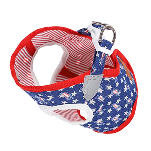 BELLIFFY Haustierkleidung Sicherheitsgeschirr für Hunde Hundegeschirr Hundewestengeschirr hundeweihnachtskostüme Dog Christmas Outfit Haustier Geschirr Partykleidung für Haustiere Blue BELLIFFY Haustierkleidung Sicherheitsgeschirr für Hunde Hundegeschirr Hundewestengeschirr hundeweihnachtskostüme Dog Christmas Outfit Haustier Geschirr Partykleidung für Haustiere Blue von BELLIFFY