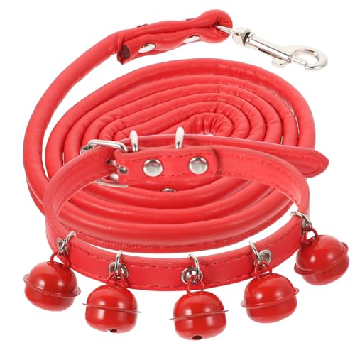 BELLIFFY Hundeleine Umhängen Für Haustiere Mit Glöckchen Zum Laufen Geeignet Für Hunde Welpen Und Katzen Langlebig Und Praktisch BELLIFFY Hundeleine Umhängen Für Haustiere Mit Glöckchen Zum Laufen Geeignet Für Hunde Welpen Und Katzen Langlebig Und Praktisch von BELLIFFY