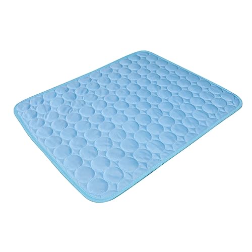BELLIFFY Sommerkühlbetten für Hunde und Katzen Haustierkühlmatte 62 x 50 cm Haustierbett Ableitungspad Blau BELLIFFY Sommerkühlbetten für Hunde und Katzen Haustierkühlmatte 62 x 50 cm Haustierbett Ableitungspad Blau von BELLIFFY