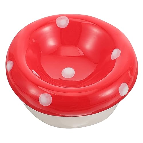 BELLIFFY Keramik Hamster Schüssel Pilz Form Exquisite Pet Feeder für Chinchilla Guinea Ratte BELLIFFY Keramik Hamster Schüssel Pilz Form Exquisite Pet Feeder für Chinchilla Guinea Ratte von BELLIFFY