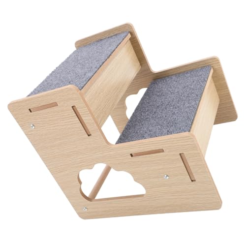 BELLIFFY Holz Haustier Treppe Hunde Haustier Treppe Hund Schritt Haustier Schritt Leiter Hund Katze Treppe Haustier Zubehör von BELLIFFY
