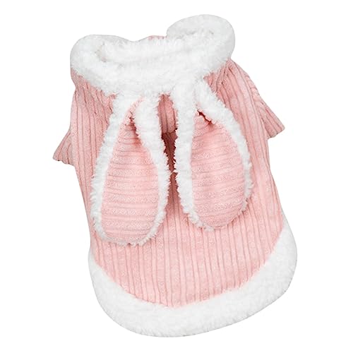 BELLIFFY Hundepullover Für Winter Warm Cozy Dog Hoodie Mit Bunny-Design Kuschelige Hundejacke Für Kalte Tage Für Haustier-Partys Und Alltagsbedarf BELLIFFY Hundepullover Für Winter Warm Cozy Dog Hoodie Mit Bunny-Design Kuschelige Hundejacke Für Kalte Tage Für Haustier-Partys Und Alltagsbedarf von BELLIFFY