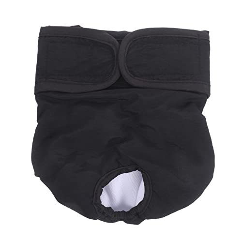 BELLIFFY Hündin physiologische Hose für Hündinnen Hygienewindel für Haustiere Welpenmais windel Dog Diapers dekorative Welpenwindel Welpenwindeln Baumwolle Black BELLIFFY Hündin physiologische Hose für Hündinnen Hygienewindel für Haustiere Welpenmais windel Dog Diapers dekorative Welpenwindel Welpenwindeln Baumwolle Black von BELLIFFY