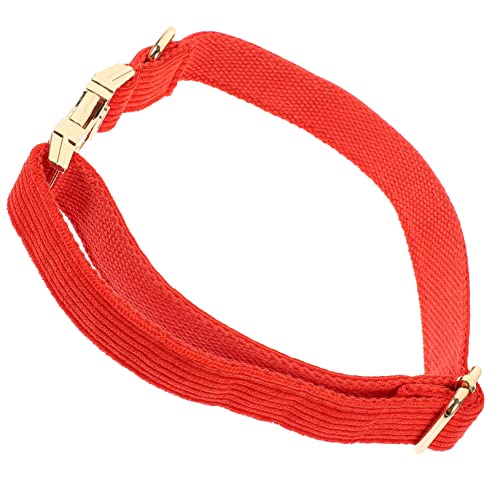 BELLIFFY Hundehalsband Welpen Haustierhalsband Personalisiert Haustierhalsband Aus Halsschmuck Für Haustiere Für Mittelgroße Hundehalskette Rot BELLIFFY Hundehalsband Welpen Haustierhalsband Personalisiert Haustierhalsband Aus Halsschmuck Für Haustiere Für Mittelgroße Hundehalskette Rot von BELLIFFY