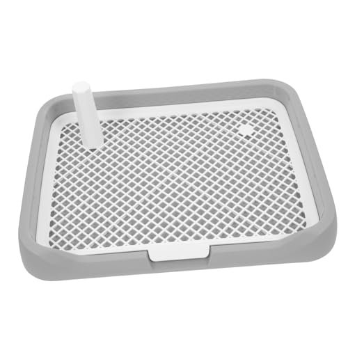 BELLIFFY Hundetoilette Innenbereich Welpentoilette Haustier-toilettenmatte Kunststoff-welpentoilette Hundetoilettentraining von BELLIFFY