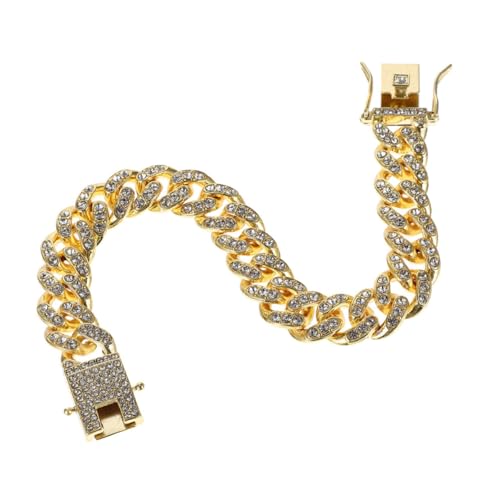 BELLIFFY Haustierzubehör Hundehalsband Halskette Metallkette Halsband Für Elegante 16cm Kette Haustierschmuck BELLIFFY Haustierzubehör Hundehalsband Halskette Metallkette Halsband Für Elegante 16cm Kette Haustierschmuck von BELLIFFY