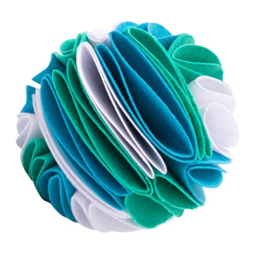 BELLIFFY Pet Sniffing Bälle Hund Spielzeug für Kauen Welpen Spielzeug Slow Feeder Spielzeug Sicher Material BELLIFFY Pet Sniffing Bälle Hund Spielzeug für Kauen Welpen Spielzeug Slow Feeder Spielzeug Sicher Material von BELLIFFY