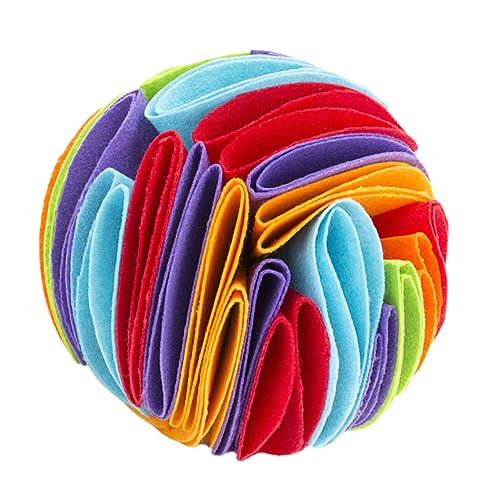 BELLIFFY Interaktives Leckerli-Spielzeug Für Hunde Hundebälle Spielzeug Schnüffelbälle Spielzeug Aus Filzmaterial Bälle Zum Langsamen Fressen Für Hunde BELLIFFY Interaktives Leckerli-Spielzeug Für Hunde Hundebälle Spielzeug Schnüffelbälle Spielzeug Aus Filzmaterial Bälle Zum Langsamen Fressen Für Hunde von BELLIFFY