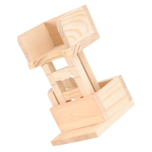 BELLIFFY Hamster Kletterleiter Mit Holzhaus Schaukelbrücke Und Zubehör Für Kleintiere Spielzeug Für Hamster Meerschweinchen Und Chinchillas Fördert Bewegung Und Bietet Gemütlichen BELLIFFY Hamster Kletterleiter Mit Holzhaus Schaukelbrücke Und Zubehör Für Kleintiere Spielzeug Für Hamster Meerschweinchen Und Chinchillas Fördert Bewegung Und Bietet Gemütlichen von BELLIFFY