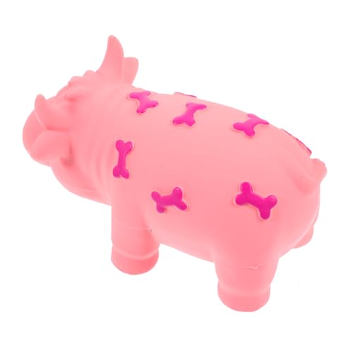 BELLIFFY Quietschendes Kauspielzeug Für Hunde Welpenspielzeug in Rinderform Für Und Mittelgroße Hunde Interaktives Latex-hundespielzeug Leckerli-Spielzeug Für Robustes Und Sicheres BELLIFFY Quietschendes Kauspielzeug Für Hunde Welpenspielzeug in Rinderform Für Und Mittelgroße Hunde Interaktives Latex-hundespielzeug Leckerli-Spielzeug Für Robustes Und Sicheres von BELLIFFY