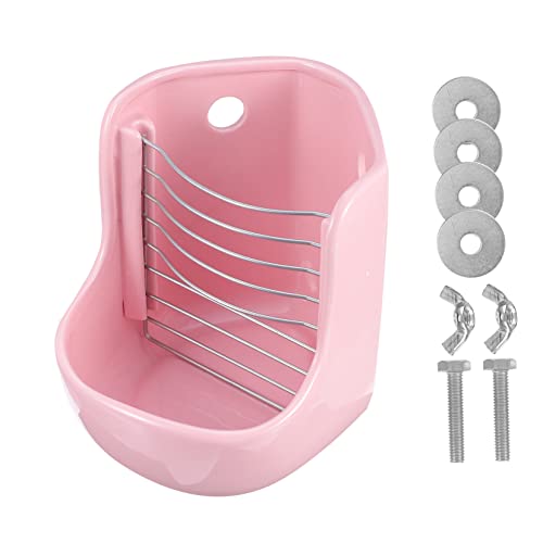 BELLIFFY Meerschweinchen Heu Schüssel Keramik Feeder Rack Bunny Feeder für Kaninchen Chinchilla Langlebig von BELLIFFY