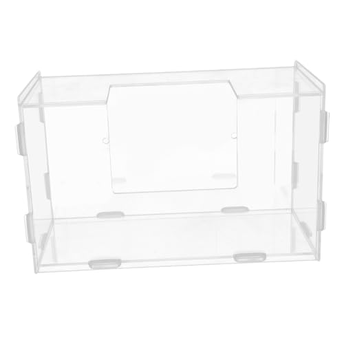 BELLIFFY Futterspender Für Kaninchen Häschenfutterspender Acryl-futterrille Aufbewahrungsrille Behälter Praktisch Für Käfig Wiederverwendbar Sauberes Futter BELLIFFY Futterspender Für Kaninchen Häschenfutterspender Acryl-futterrille Aufbewahrungsrille Behälter Praktisch Für Käfig Wiederverwendbar Sauberes Futter von BELLIFFY