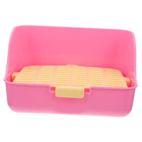 BELLIFFY Haustierbedarf Hasenstreu Töpfchen Ecktoilette Box Dickes Bodennetz für Meerschweinchen BELLIFFY Haustierbedarf Hasenstreu Töpfchen Ecktoilette Box Dickes Bodennetz für Meerschweinchen von BELLIFFY