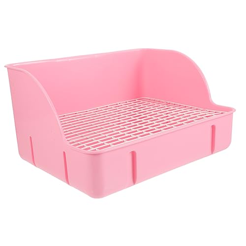 BELLIFFY Kasten Haustiertoilette Häschen-trainingstoilette Kleintiertoilette Katzentrainingstoilette Rattenstreu Meerschweinchen Katzentoilette Haustierstreubecken Plastik Rosa BELLIFFY Kasten Haustiertoilette Häschen-trainingstoilette Kleintiertoilette Katzentrainingstoilette Rattenstreu Meerschweinchen Katzentoilette Haustierstreubecken Plastik Rosa von BELLIFFY