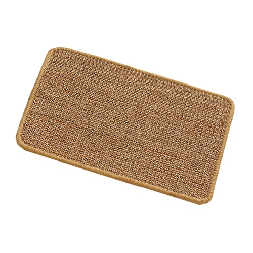 BELLIFFY Sisal Kratzmatte Für Katzen Kratzschutz Und Schlafmatte Aus Hochwertigem Flachs Für Möbel Und Sofaschutz Katzenbedarf Für Glückliche Haustiere von BELLIFFY