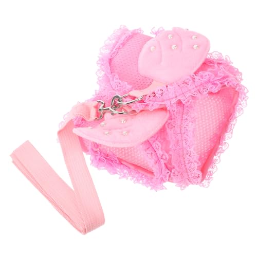 BELLIFFY Angel Design Haustiergeschirre Katzen- und Hundeweste Geschirr Brustschutz modische Hundebrustgurte zum Ziehen leicht und atmungsaktiv Rosa Größe L BELLIFFY Angel Design Haustiergeschirre Katzen- und Hundeweste Geschirr Brustschutz modische Hundebrustgurte zum Ziehen leicht und atmungsaktiv Rosa Größe L von BELLIFFY