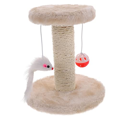 BELLIFFY Katzenklettergerüst Katzenkratzbaum Katzenkratzbaum Kratzbaum Für Kätzchen Katzenstangen Für Hauskatzen Kratzbäume Für Hauskatzen Katzenkratzbaum Für Hauskatzen von BELLIFFY