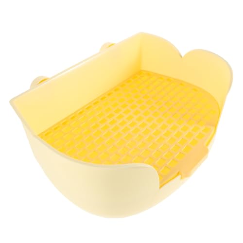 BELLIFFY Katzentoilette Für Kleintiere: Kaninchentoilette, Töpfchen, Ecktoilette, Kaninchentoilette, Trainertablett Für Kaninchen, Meerschweinchen, Frettchen, Chinchilla BELLIFFY Katzentoilette Für Kleintiere: Kaninchentoilette, Töpfchen, Ecktoilette, Kaninchentoilette, Trainertablett Für Kaninchen, Meerschweinchen, Frettchen, Chinchilla von BELLIFFY