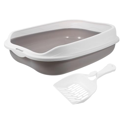 BELLIFFY Halbgeschlossene Katzentoilette Katzentoilette für das Training von Kätzchen Katzentoilette für Katzentoiletten offene Katzentoilette BELLIFFY Halbgeschlossene Katzentoilette Katzentoilette für das Training von Kätzchen Katzentoilette für Katzentoiletten offene Katzentoilette von BELLIFFY