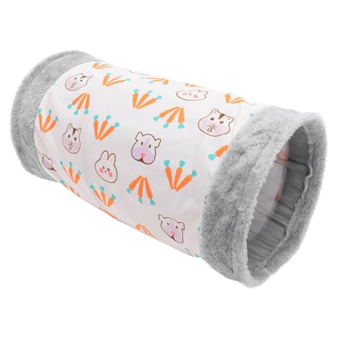 BELLIFFY Kleiner Faltbarer Haustier Tunnel aus Kratzfestem Material Leicht und Langlebig als Versteck für Kaninchen Katzen Hamster und Kleintiere für Zuhause und Unterwegs von BELLIFFY