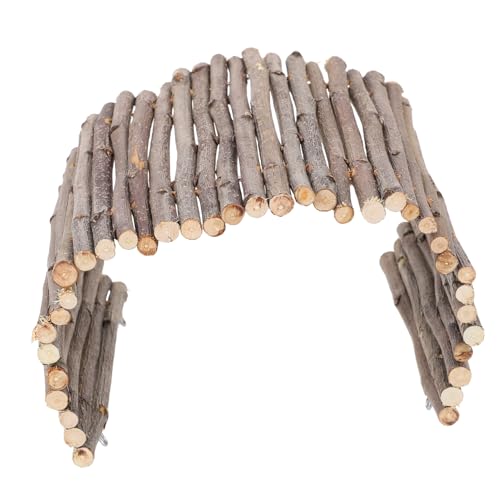 BELLIFFY Hamsterröhren Aus Holz Für Hamsterkäfig Spielzeug Zum Verstecken Tunnelbrücke Für Kleintiere BELLIFFY Hamsterröhren Aus Holz Für Hamsterkäfig Spielzeug Zum Verstecken Tunnelbrücke Für Kleintiere von BELLIFFY