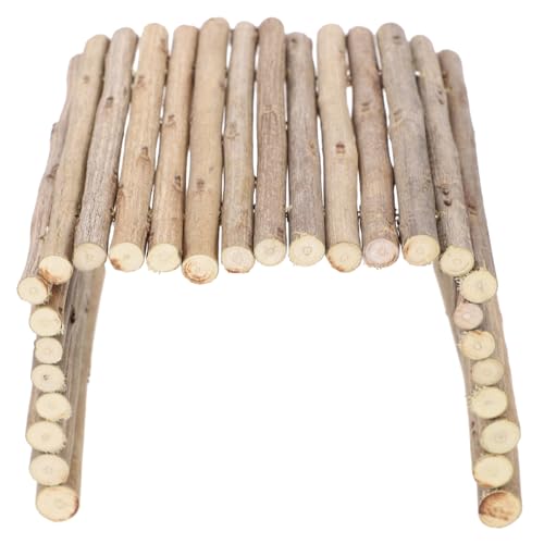 BELLIFFY Holzbrücke Für Hamster Spielzeug Mit Tunnel Und Versteck Geeignet Für Kleintiere Im Käfig Fördert Aktivität Und Beschäftigung BELLIFFY Holzbrücke Für Hamster Spielzeug Mit Tunnel Und Versteck Geeignet Für Kleintiere Im Käfig Fördert Aktivität Und Beschäftigung von BELLIFFY