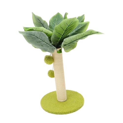 BELLIFFY Kratzbäume für Innenkatzen Katzenkratzbaum Kätzchen dekorative Baumform Flache Basis Federball Spielzeug Kätzchenbedarf BELLIFFY Kratzbäume für Innenkatzen Katzenkratzbaum Kätzchen dekorative Baumform Flache Basis Federball Spielzeug Kätzchenbedarf von BELLIFFY