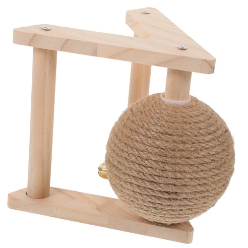 BELLIFFY Kaninchen-kratzspielzeug Hasen-kratzball Katzenkratzbrett Für Zuhause Stabiles Kratzbrett Für Kleintiere Leicht Und Dekorativ von BELLIFFY